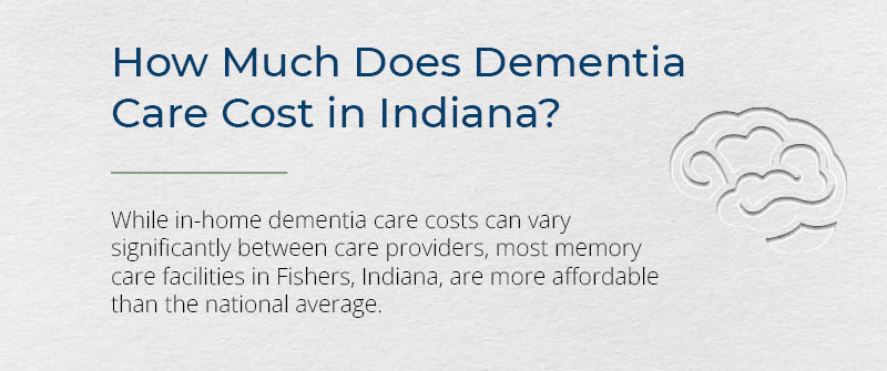 How Much Does Dementia Care Cost in Indiana