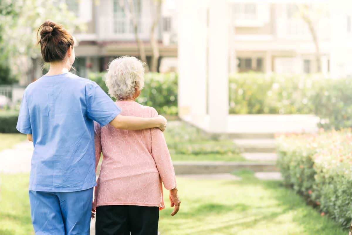 When should a dementia patient be put in a home?